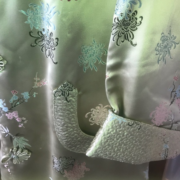 Peony Brand Shanghai China Vintage Silk Kimono 34 - Picture 6 of 11